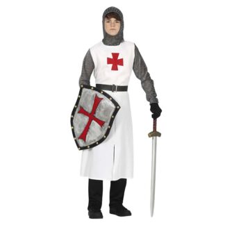 Fato Cavaleiro Templário Teen